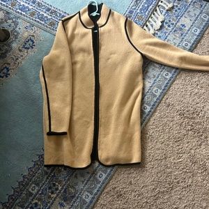Cashmere, 100% 3/4 length Zip Jacket